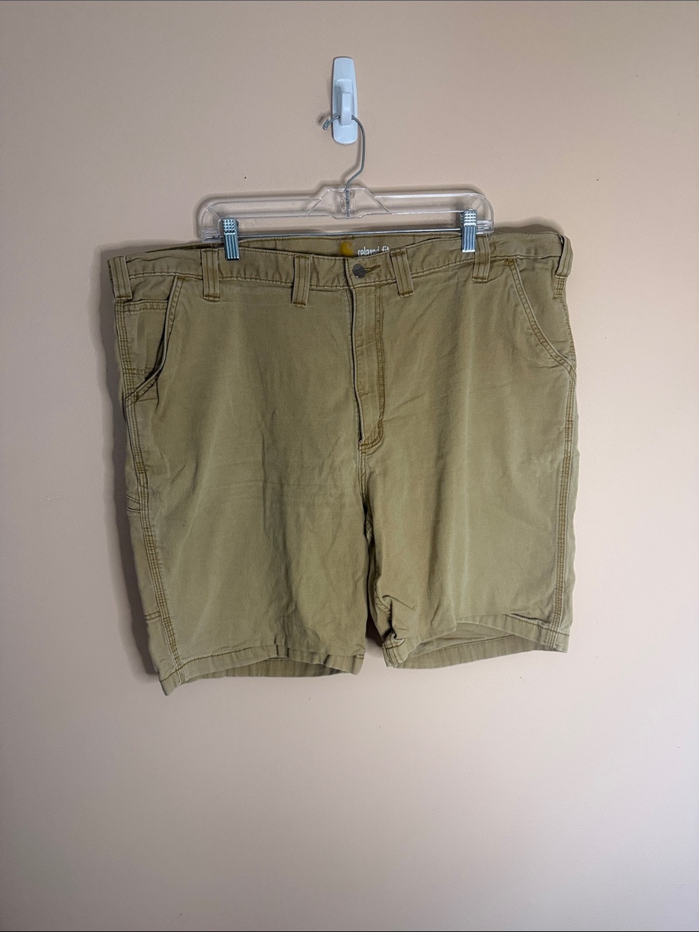 Carhartt Men's Cargo Shorts in Khaki